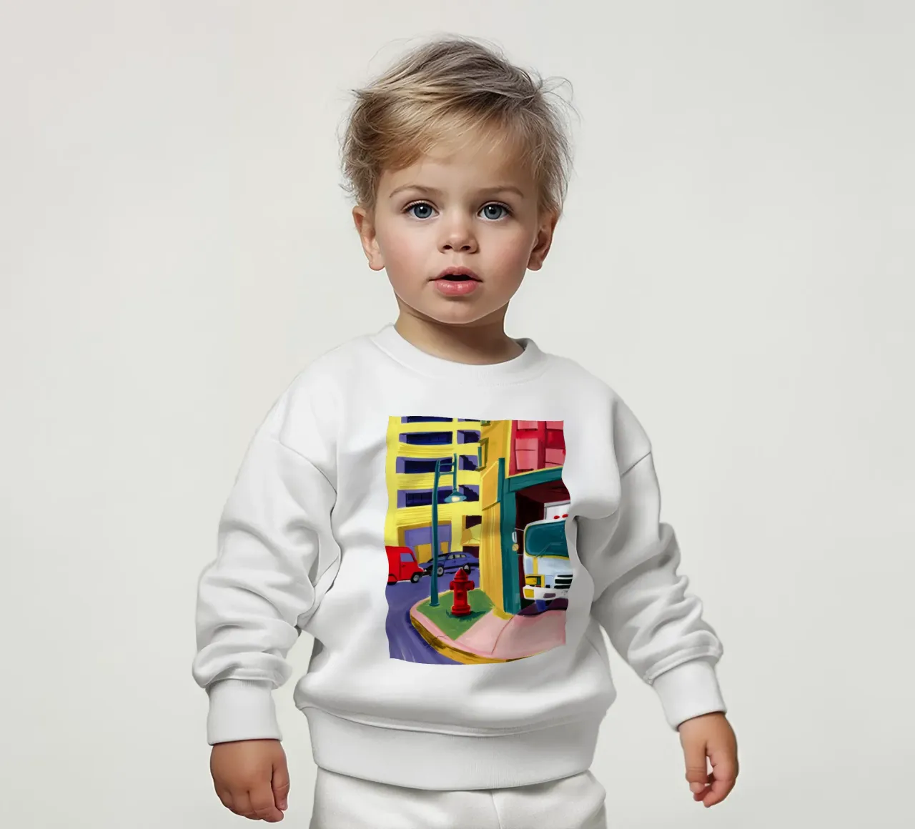 Idrante rosso felpa neonato da Silk Palette