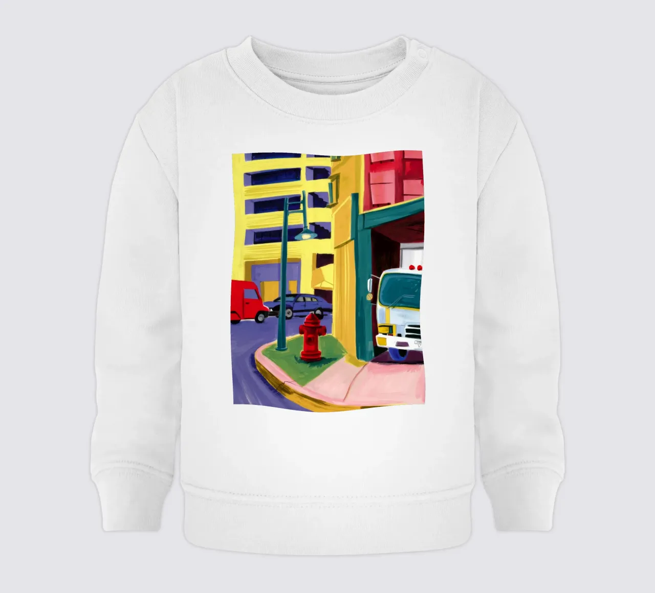 Idrante rosso felpa neonato da Silk Palette