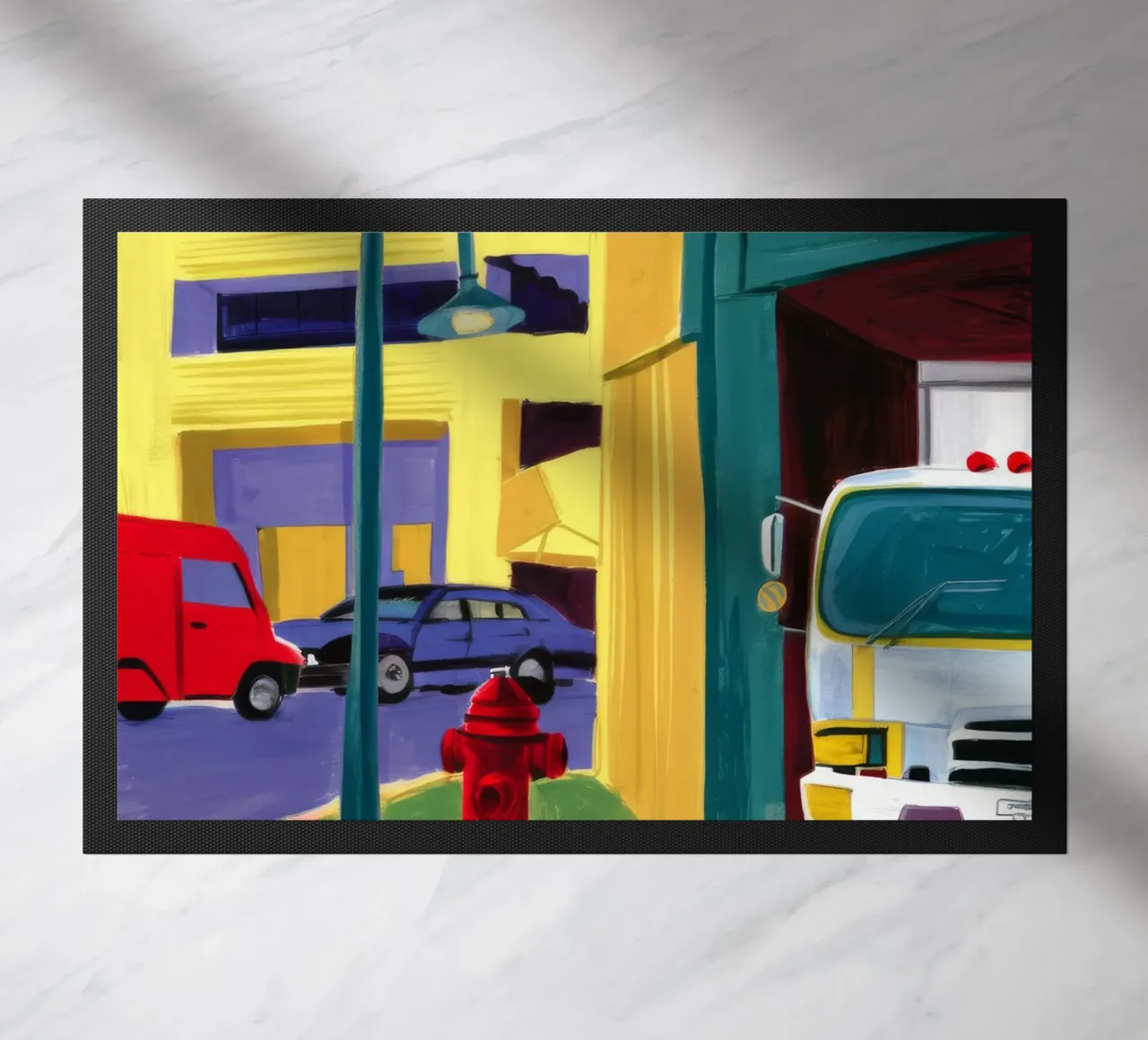 Red Fire Hydrant zerbino da Silk Palette