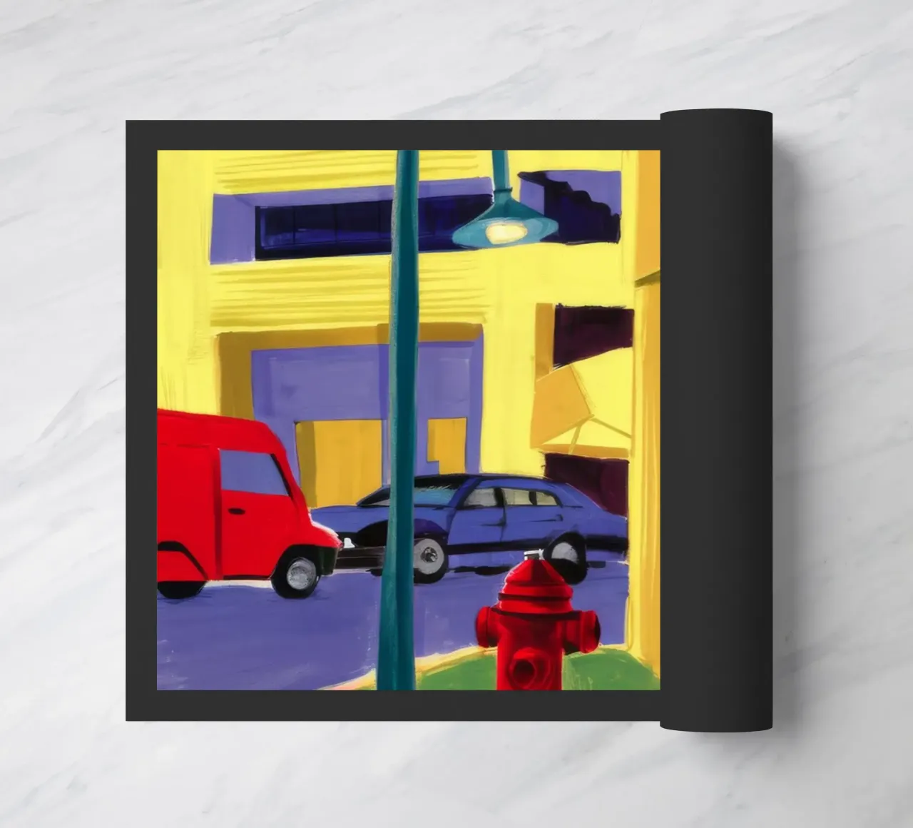 Red Fire Hydrant zerbino da Silk Palette