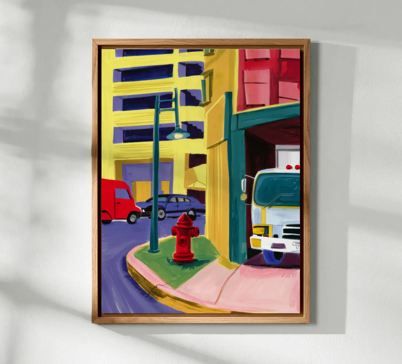 Red Fire Hydrant forex plate by Silk Palette