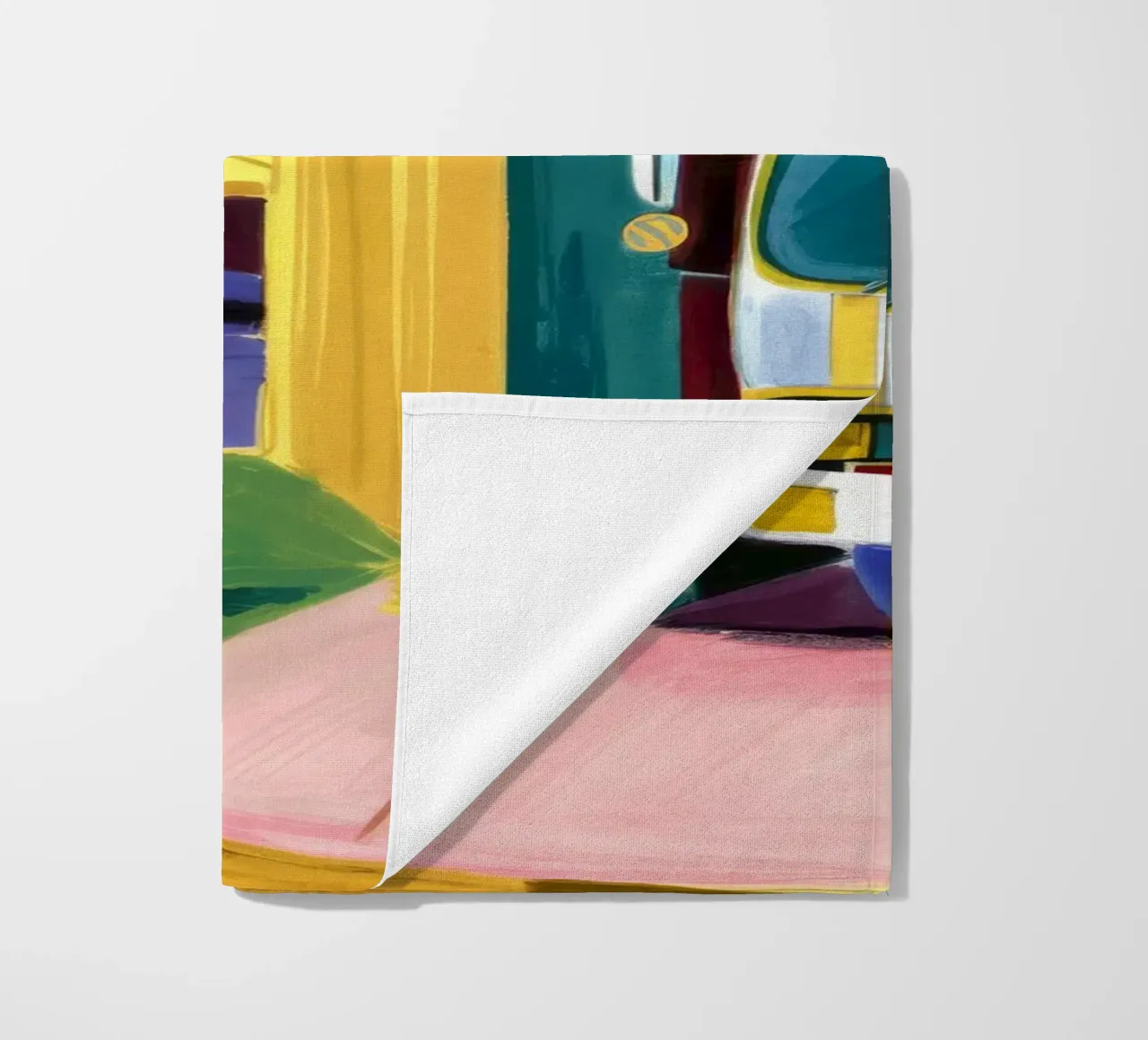 Idrante rosso telo mare da Silk Palette