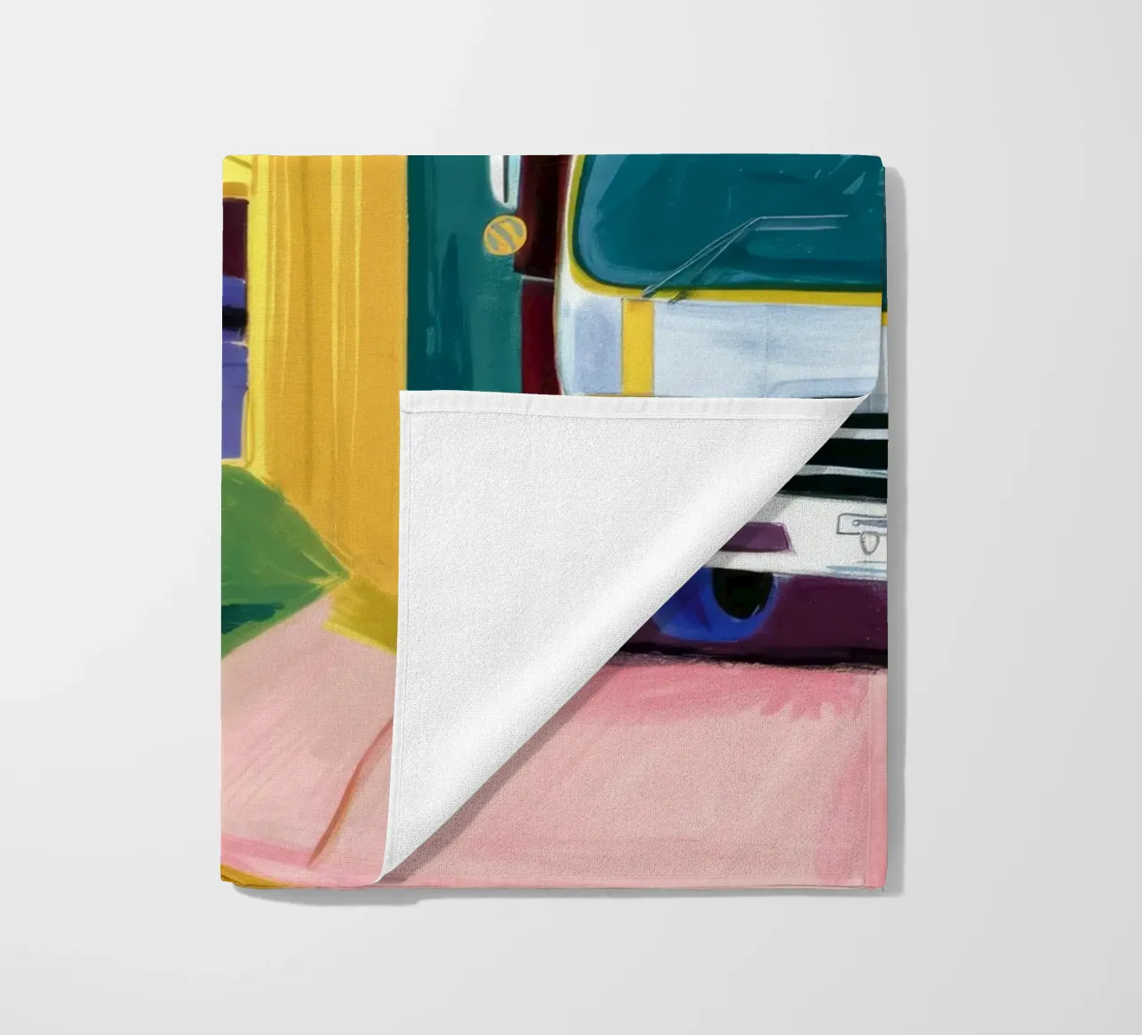 Idrante rosso telo mare da Silk Palette