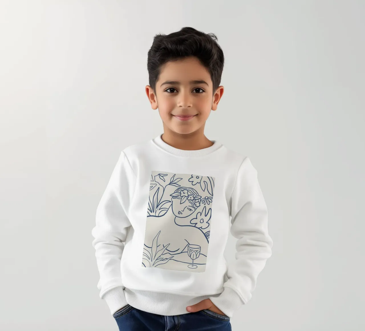 Relax & Unwind felpa bambino da Arty Guava
