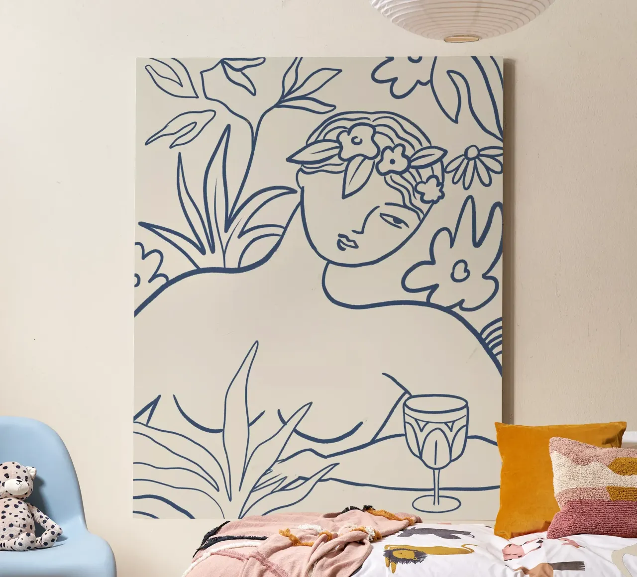 Relax & Unwind canvas by Arty Guava