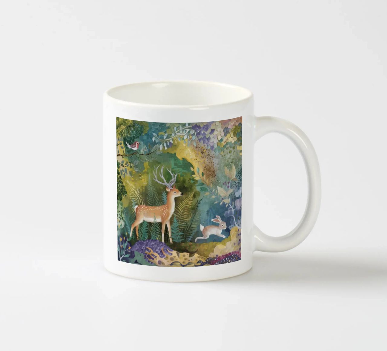 La danse douce de la forêt mug en céramique de Dream Spectrum