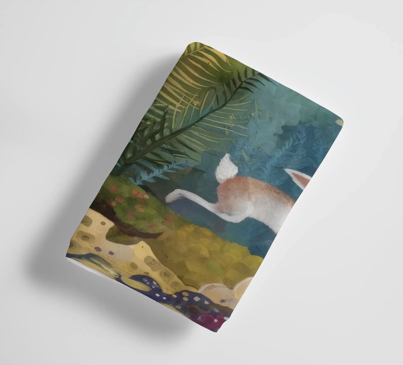 La danse douce de la forêt serviette de bain de Dream Spectrum