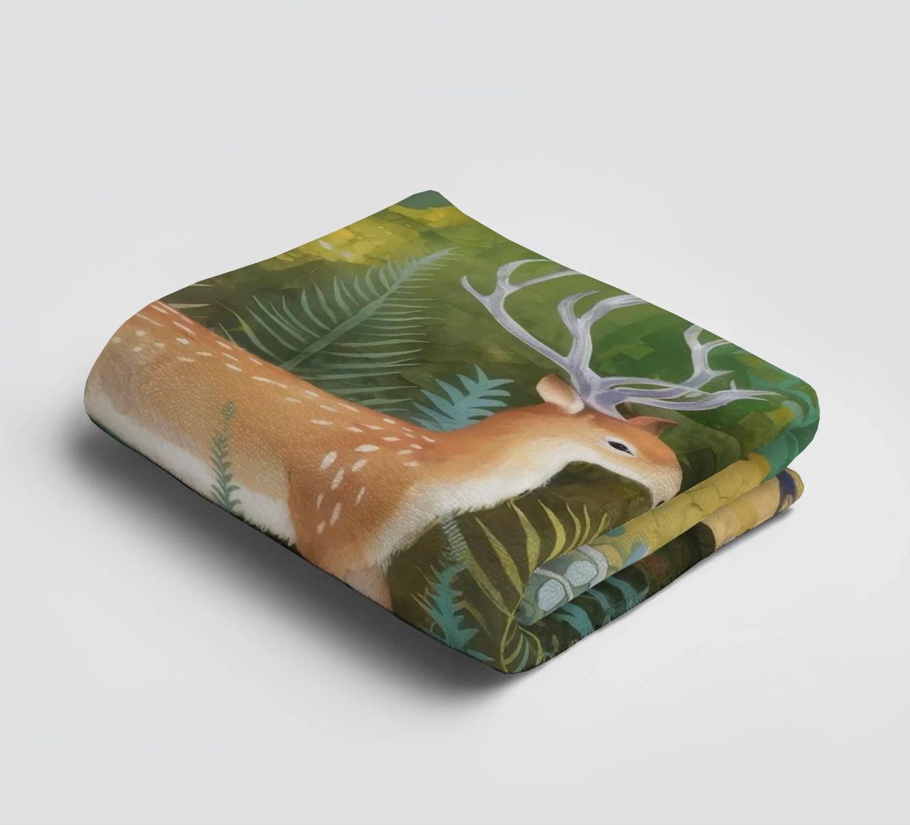 La danse douce de la forêt serviette de bain de Dream Spectrum