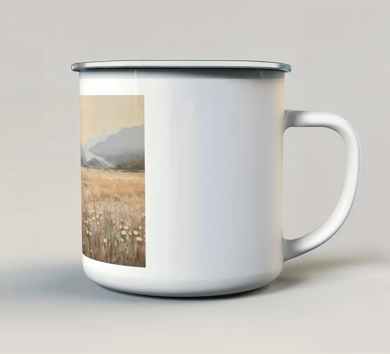 Arte da parete di Imagine tazza in smalto da Imagine