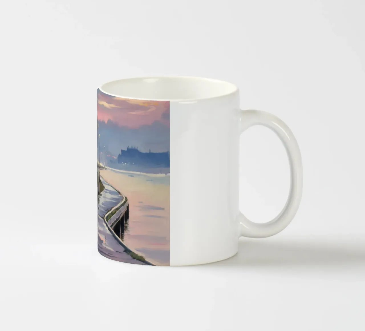 Crepuscoli Lungomare tazza in ceramica da Opal Strokes