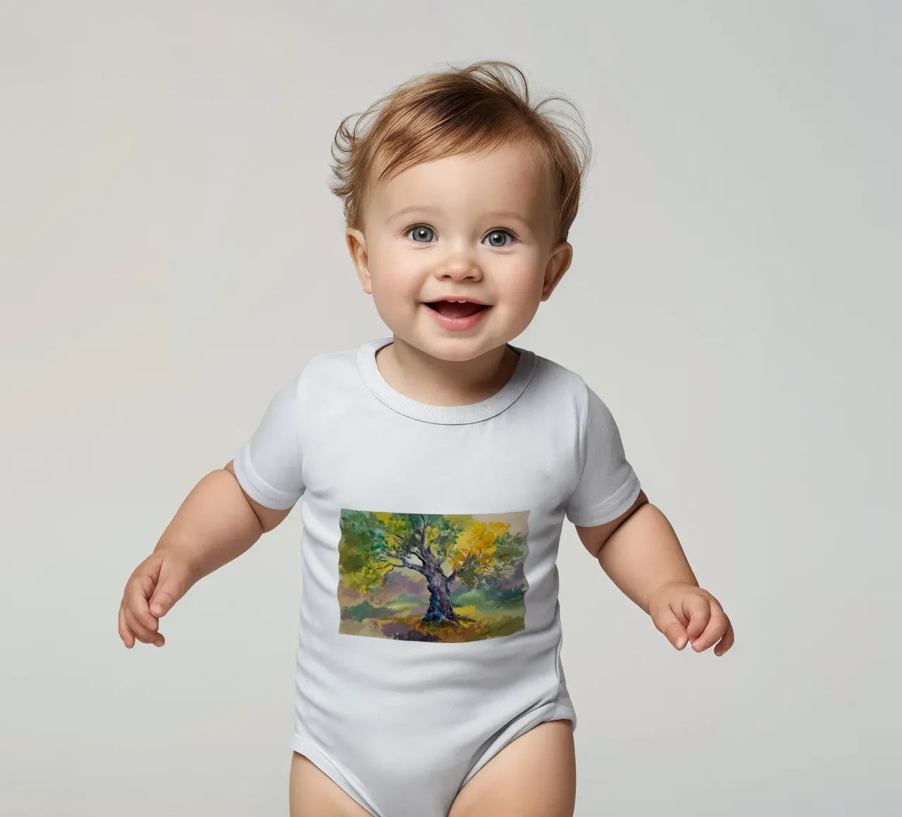 L'éclat de l'olive ancienne body bébé de Dream Spectrum