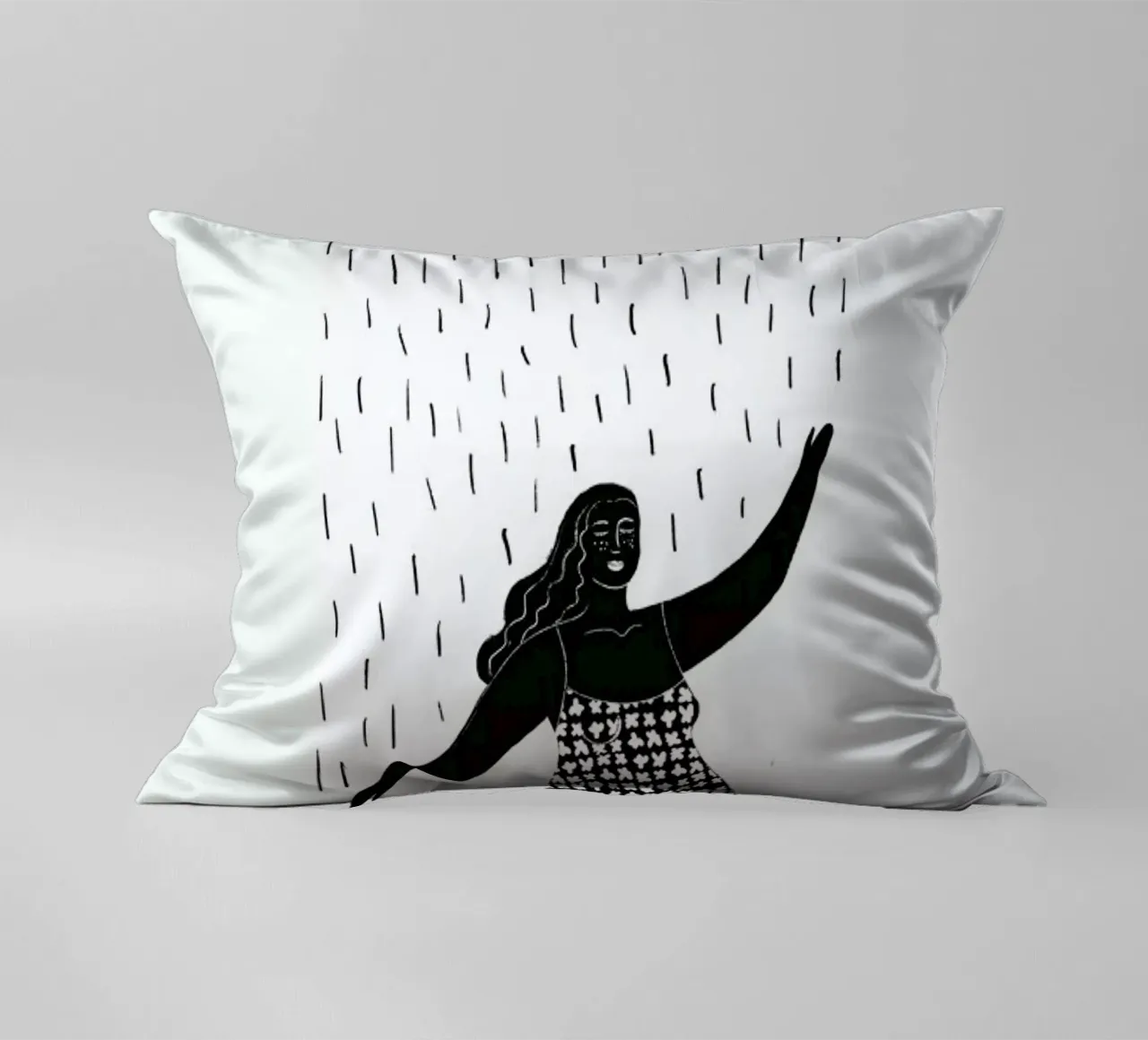 Dancing in the Rain cuscino da Graphite