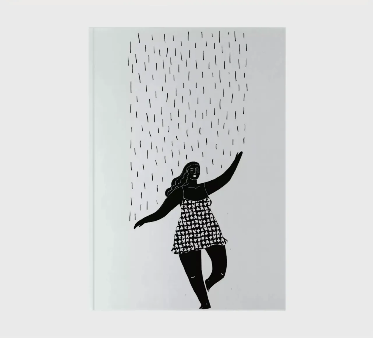 Dancing in the Rain notebook by Graphite