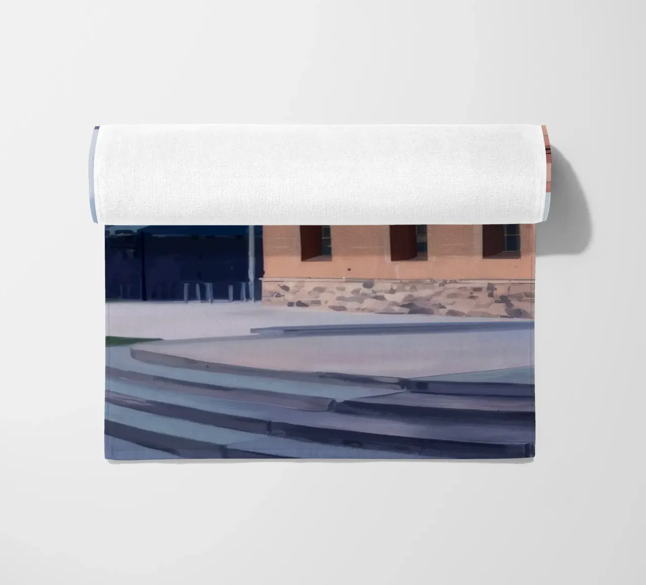 Ibis all'alba telo mare da Opal Strokes