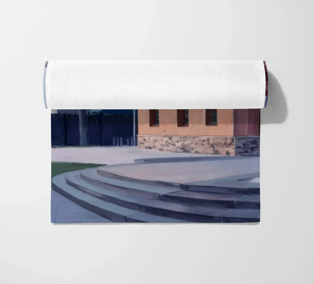 Ibis all'alba telo mare da Opal Strokes