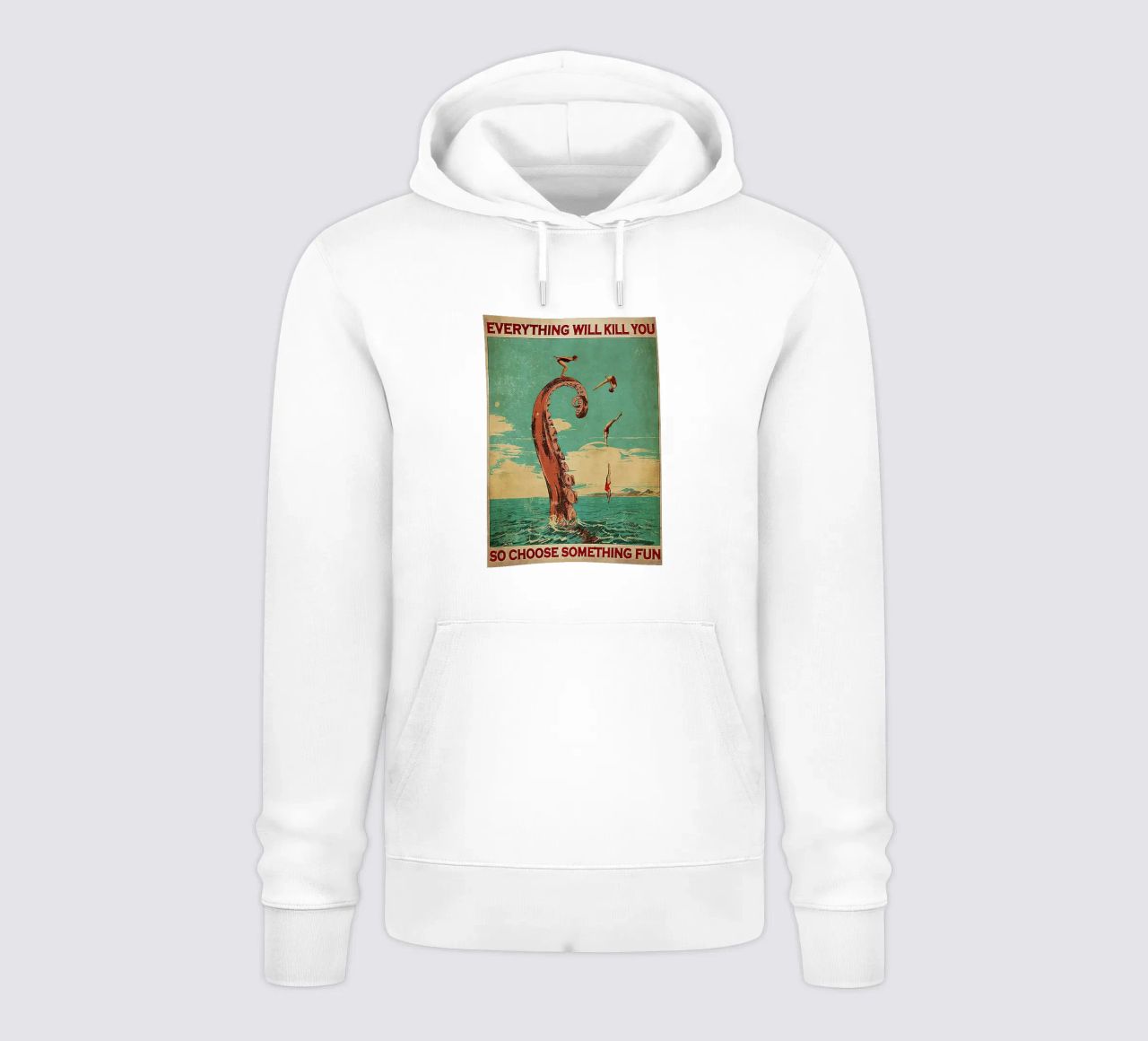 Tutto ti ucciderà Immersioni vintage felpa con cappuccio da Christopher shop