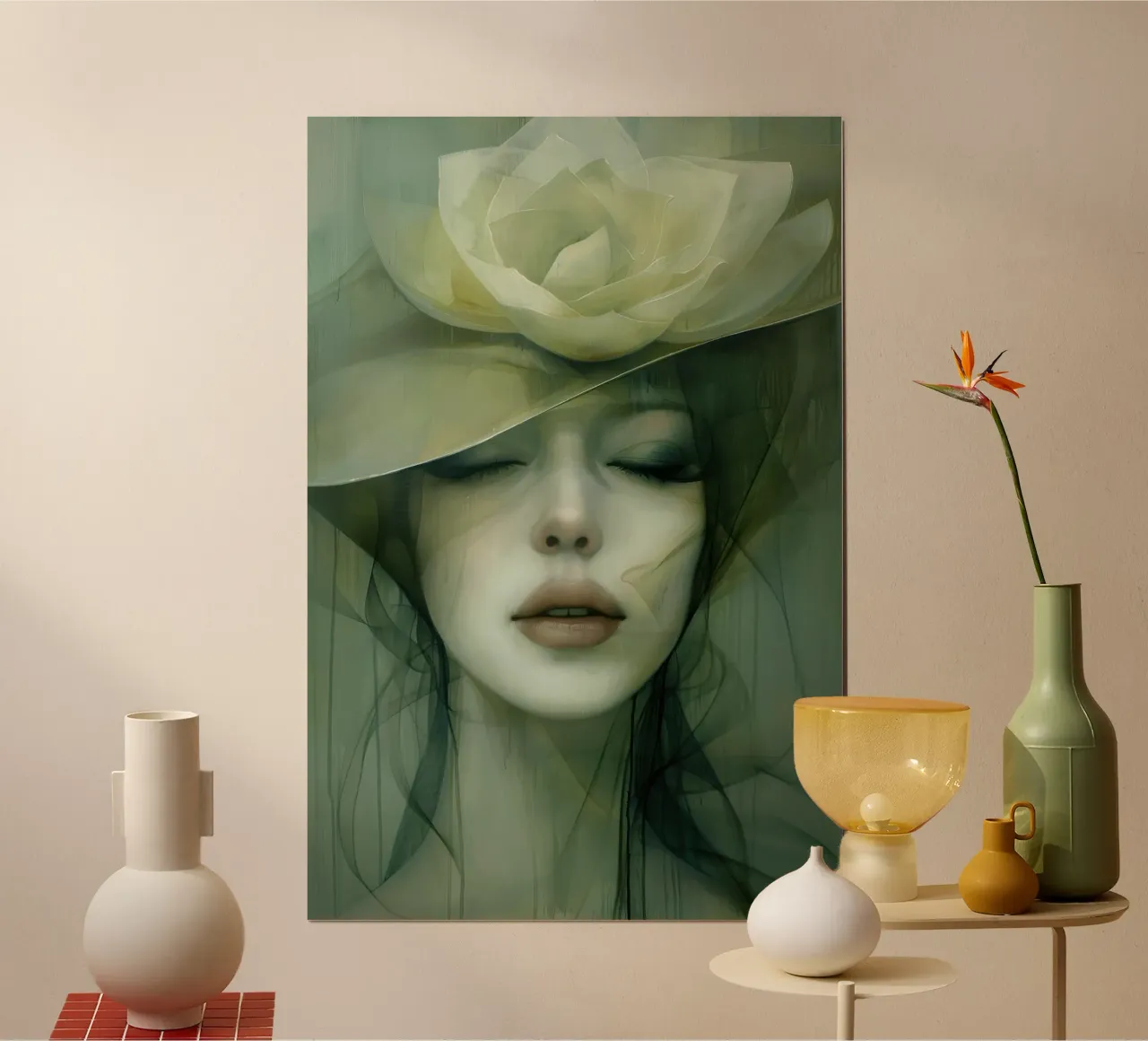 Arte da parete di Imagine poster con telaio in plastica da Imagine