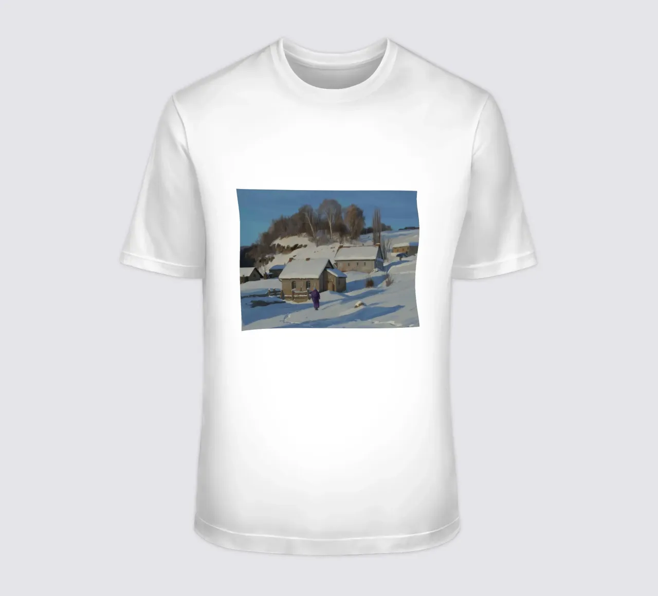Sentiero d'inverno Casa t-shirt da Celestial Harmony