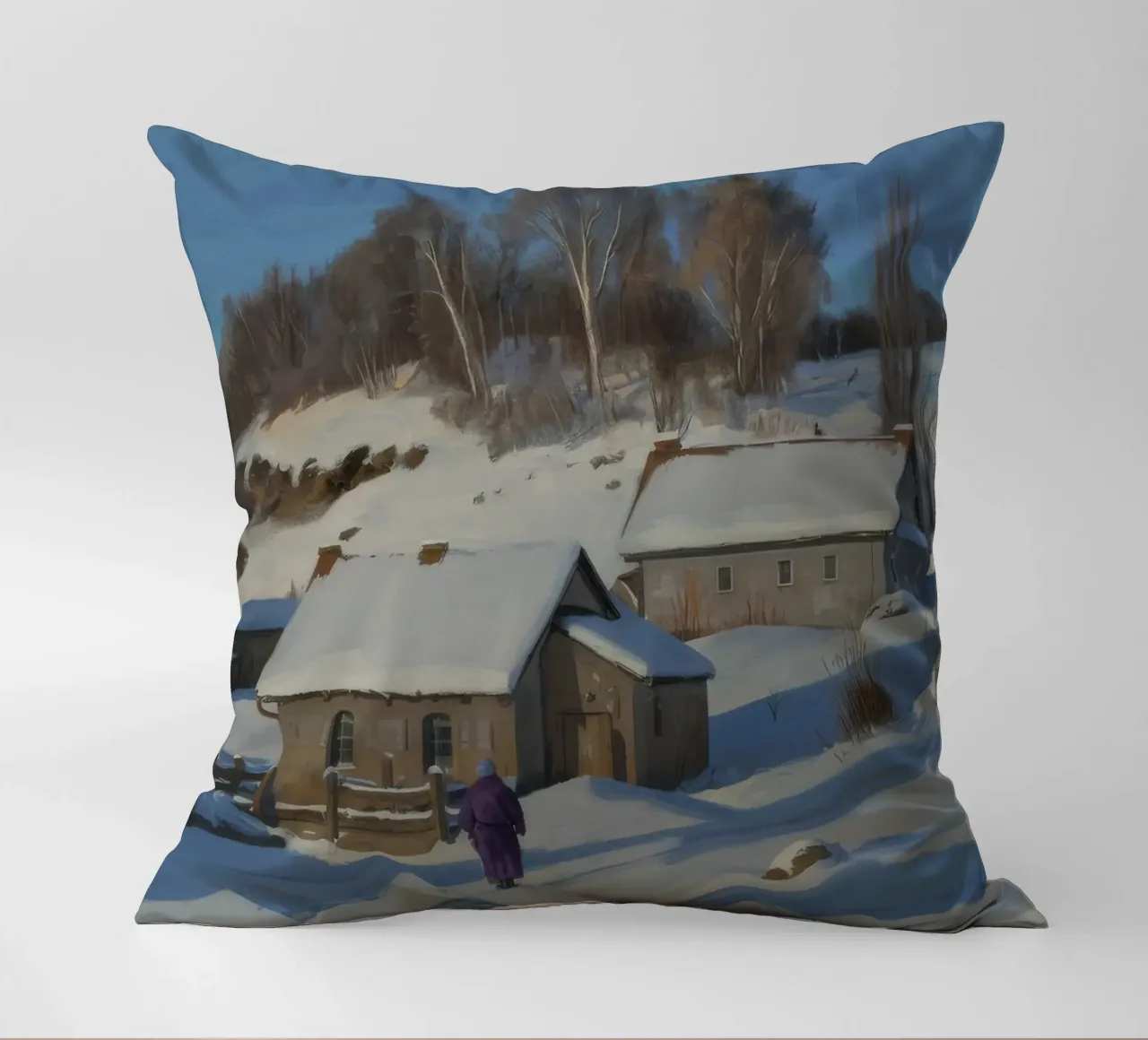 Sentiero d'inverno Casa cuscino da Celestial Harmony