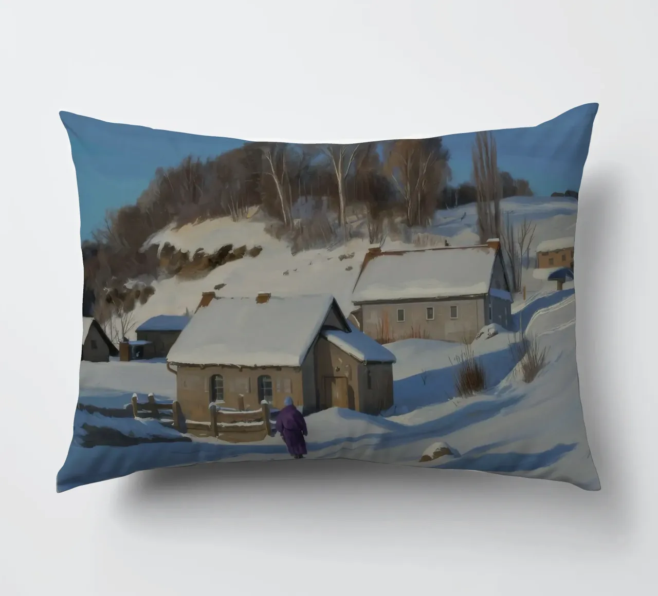 Sentiero d'inverno Casa cuscino da Celestial Harmony