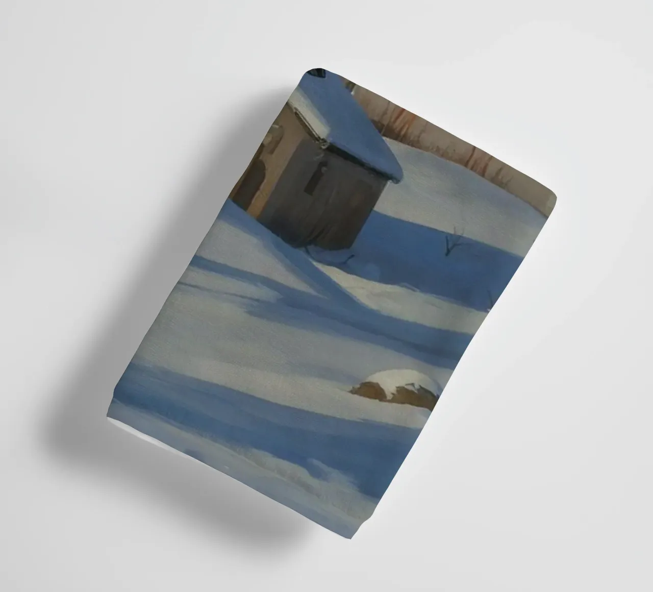 Wintry Path Home towel by Celestial Harmony