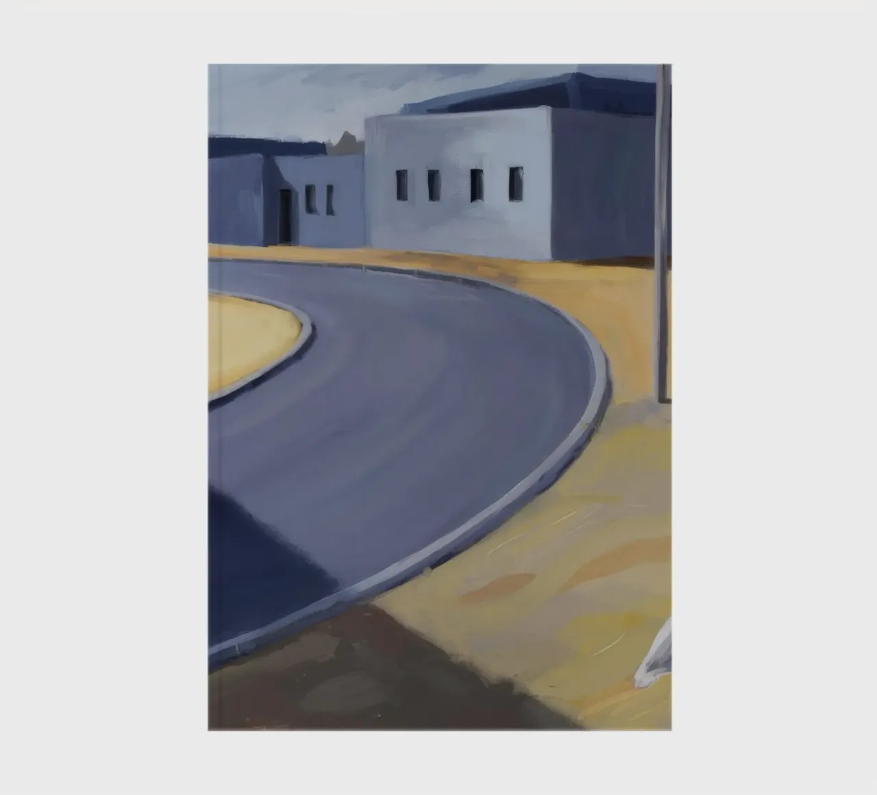 Crossing Concrete Paths notebook by Opal Strokes
