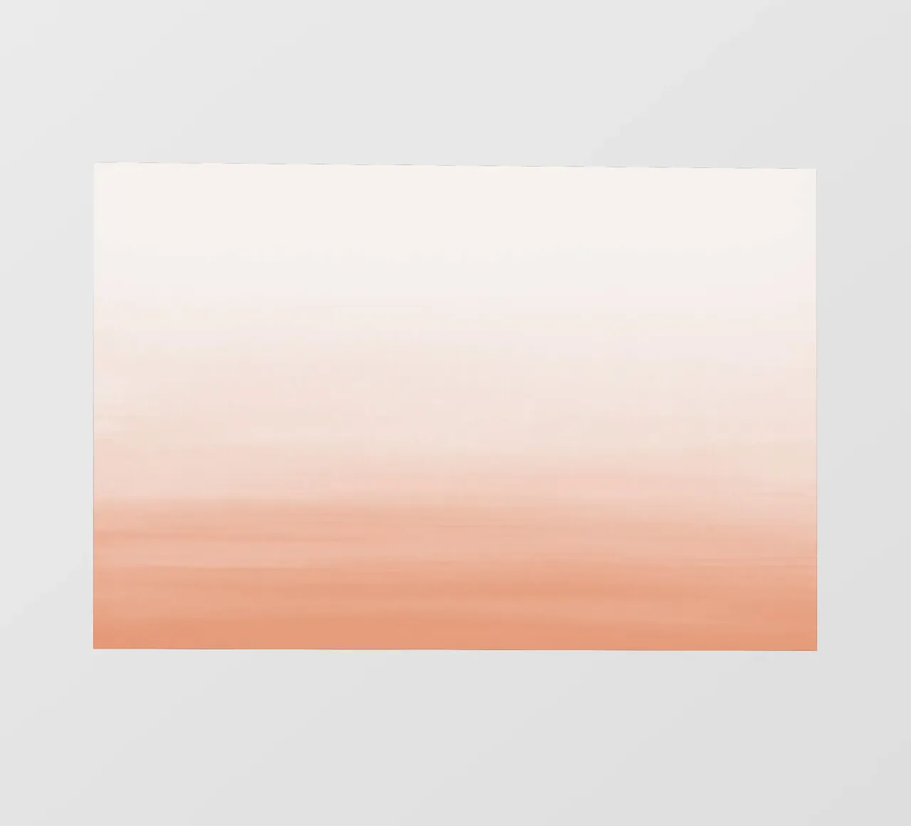 Gradiente acquerello pesca pellicola backlit da NouveauPrints