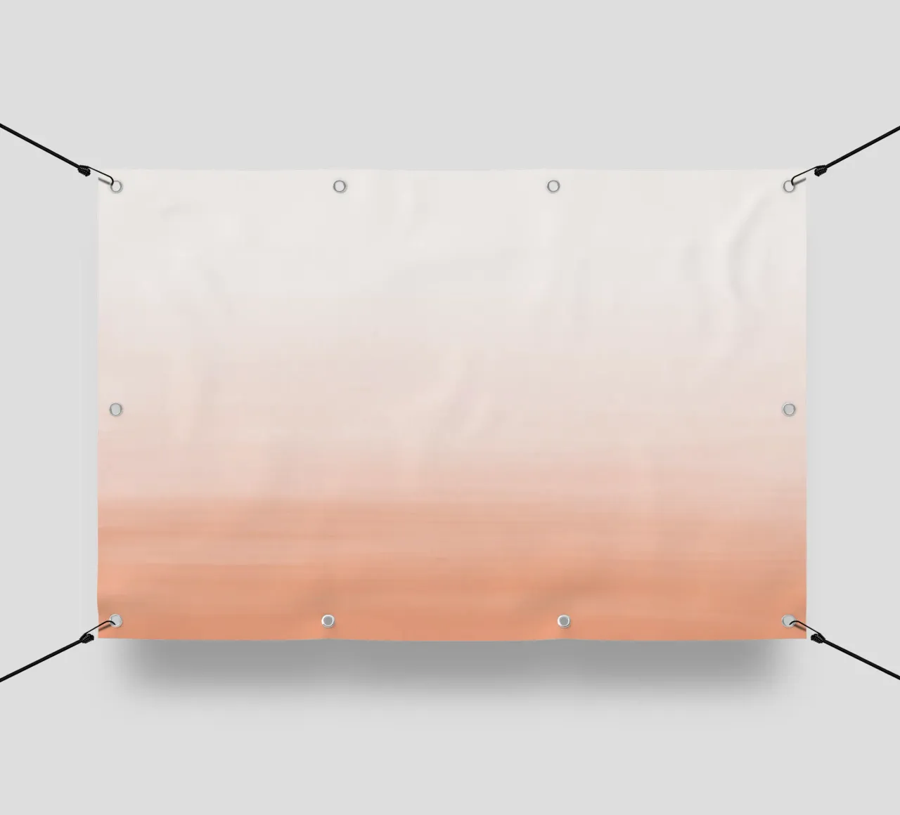 Gradiente acquerello pesca telo in pvc da NouveauPrints