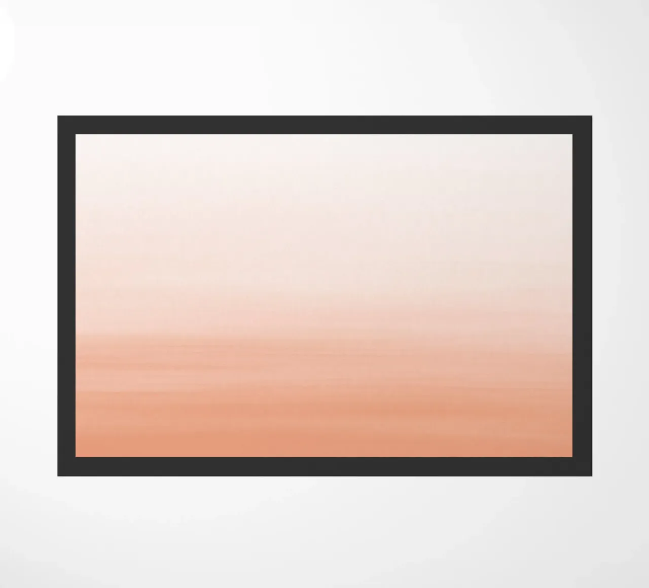 Gradiente acquerello pesca zerbino da NouveauPrints