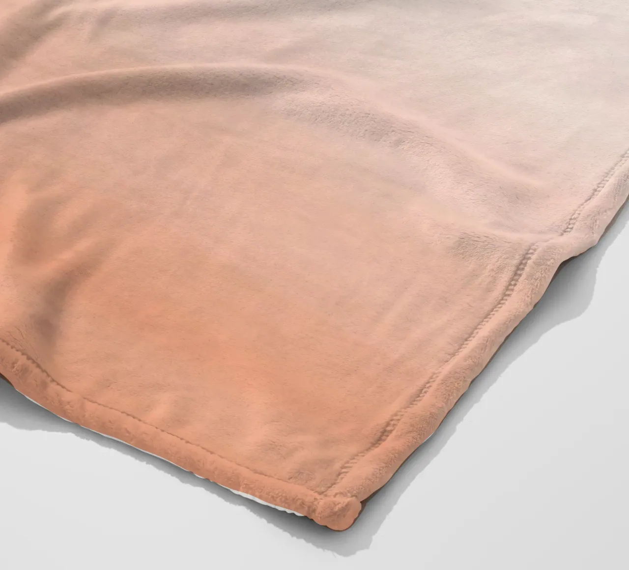 Gradiente acquerello pesca coperta in pile da NouveauPrints