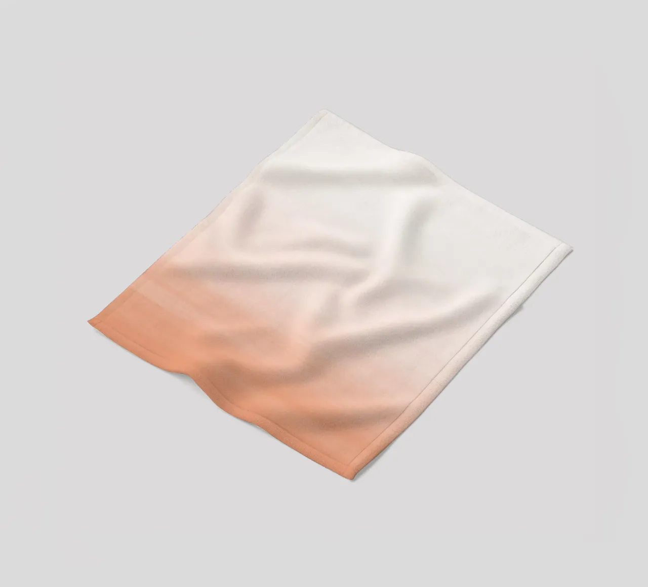 Gradiente acquerello pesca coperta in pile da NouveauPrints