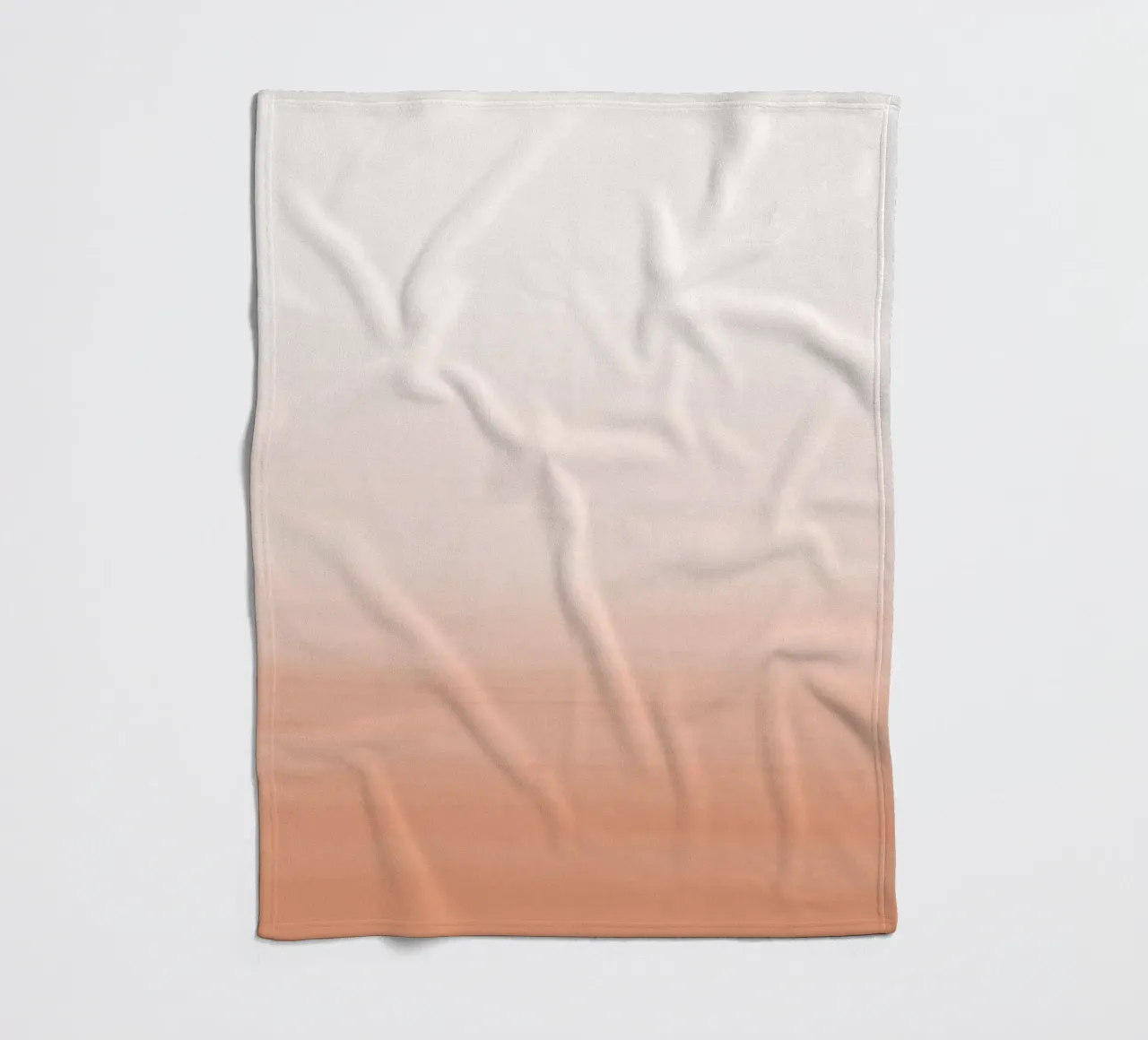 Gradiente acquerello pesca coperta in pile da NouveauPrints