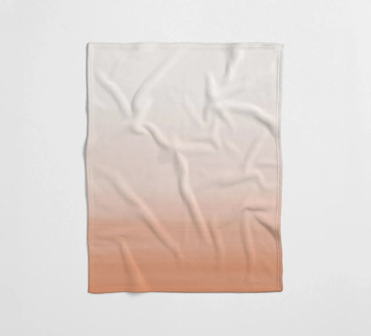 Gradiente acquerello pesca coperta in pile da NouveauPrints