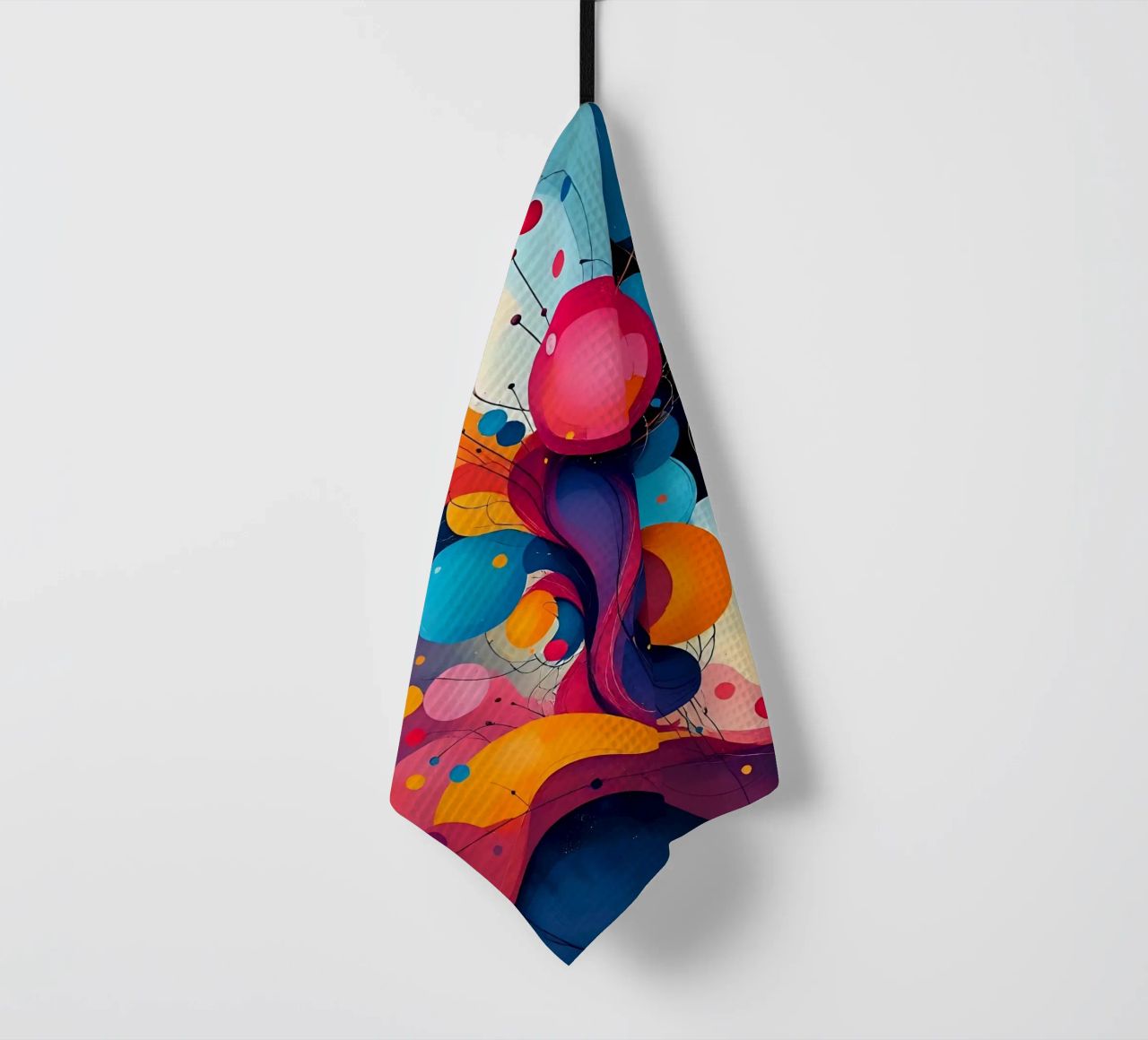 Peinture_F_5 torchon de Farb- und Blütenzauber by LK