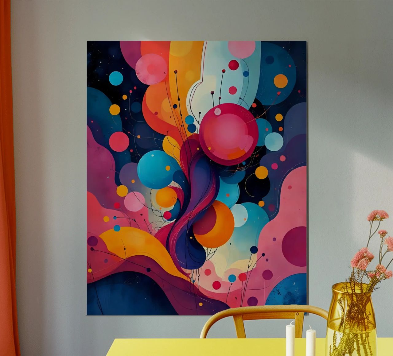 Peinture_F_5 poster de Farb- und Blütenzauber by LK