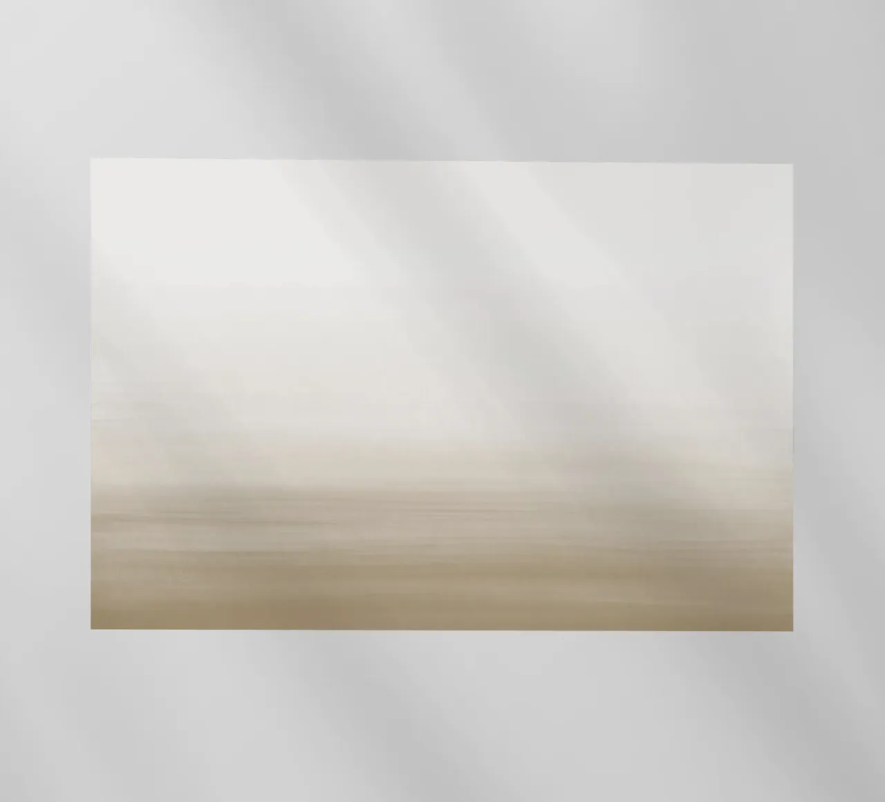 Gradiente acquerello beige pellicola backlit da NouveauPrints