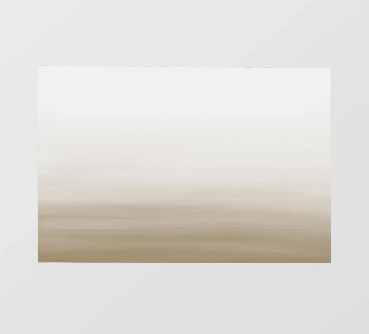 Gradiente acquerello beige pellicola backlit da NouveauPrints