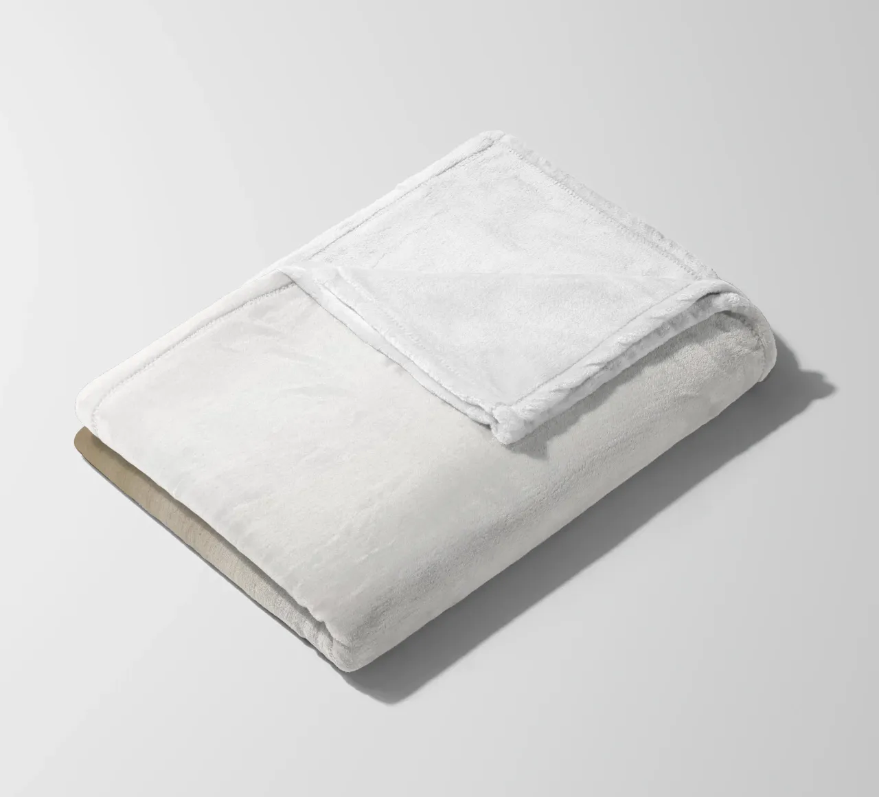 Gradiente acquerello beige coperta in pile da NouveauPrints