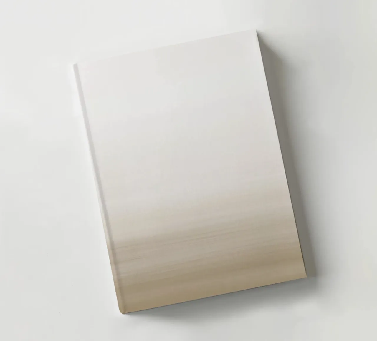 Gradiente acquerello beige diario da NouveauPrints
