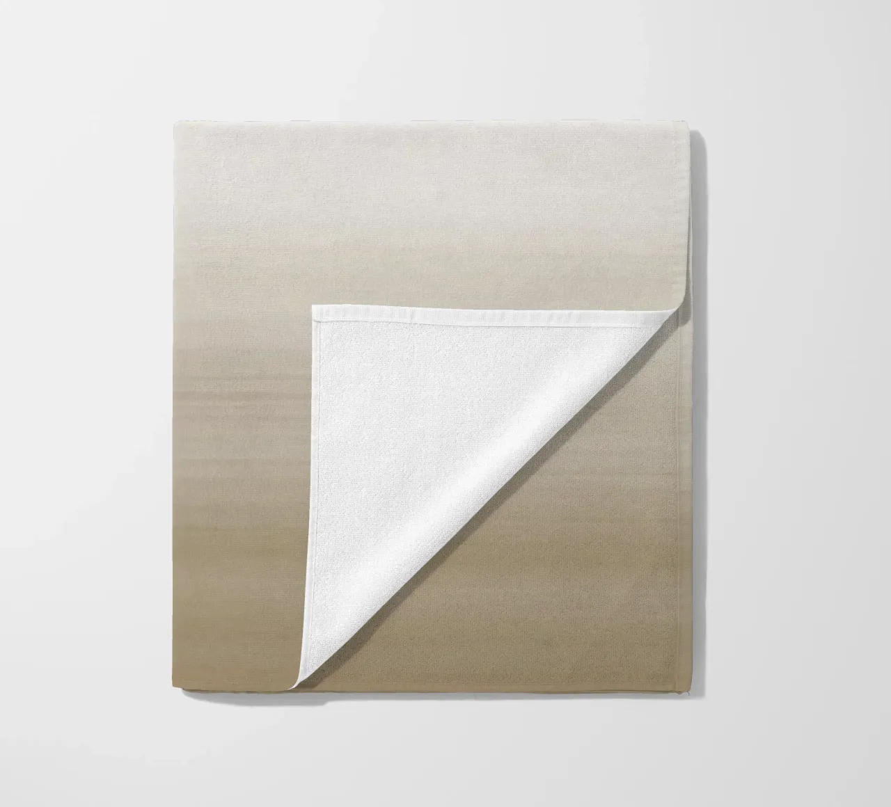 Gradiente acquerello beige telo mare da NouveauPrints