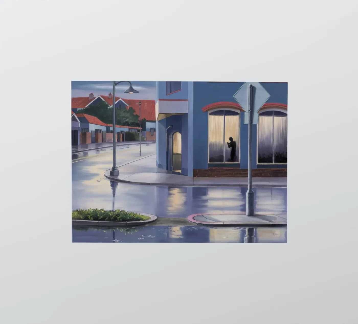 Rainy Window Reflection sticker by Opal Strokes