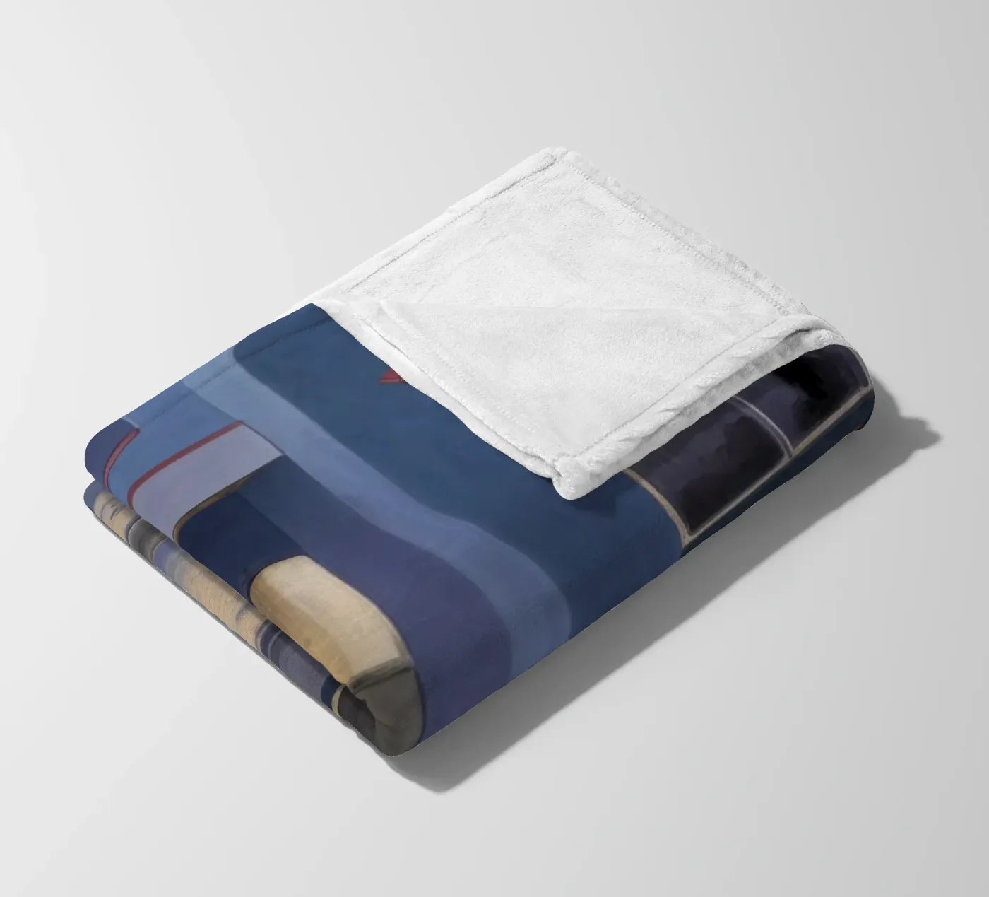 Rainy Window Reflection Fleecedecke von Opal Strokes