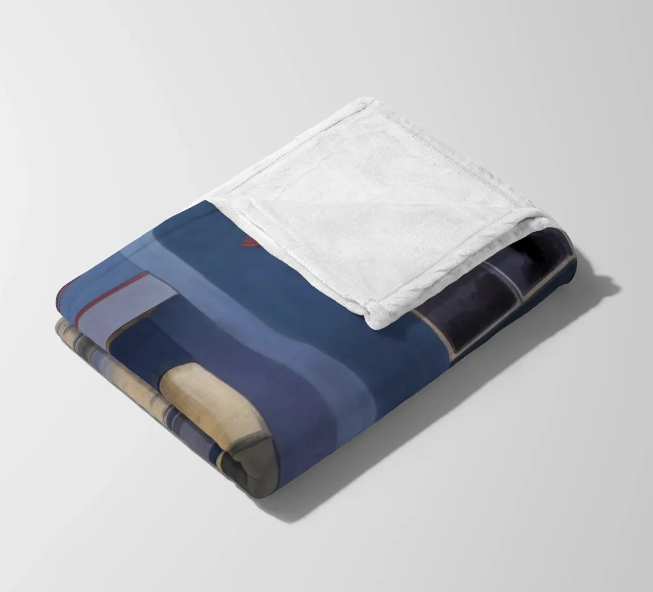 Rainy Window Reflection Fleecedecke von Opal Strokes