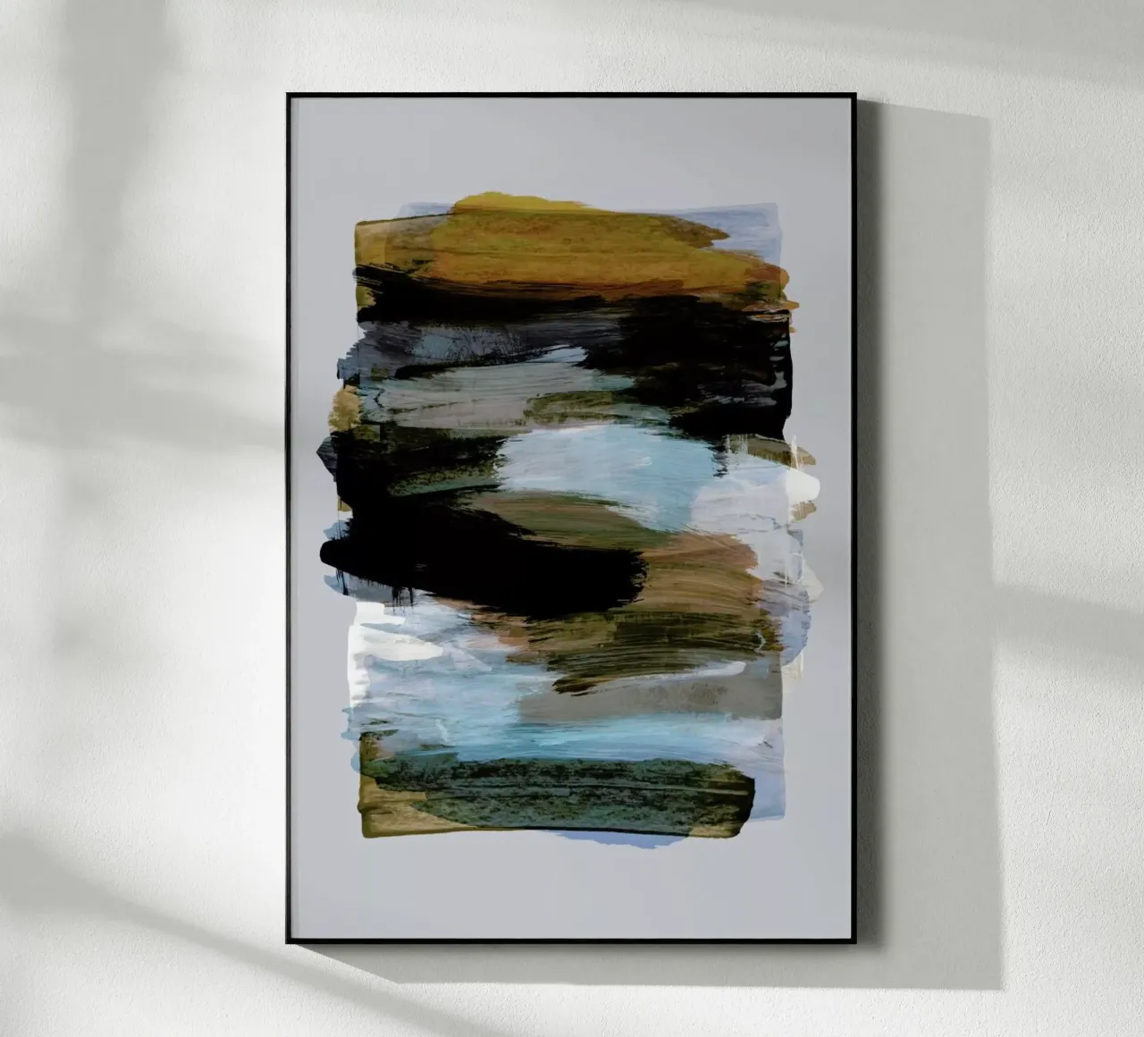 Abstract Brush Strokes 78 plexiglass da Mareike Böhmer