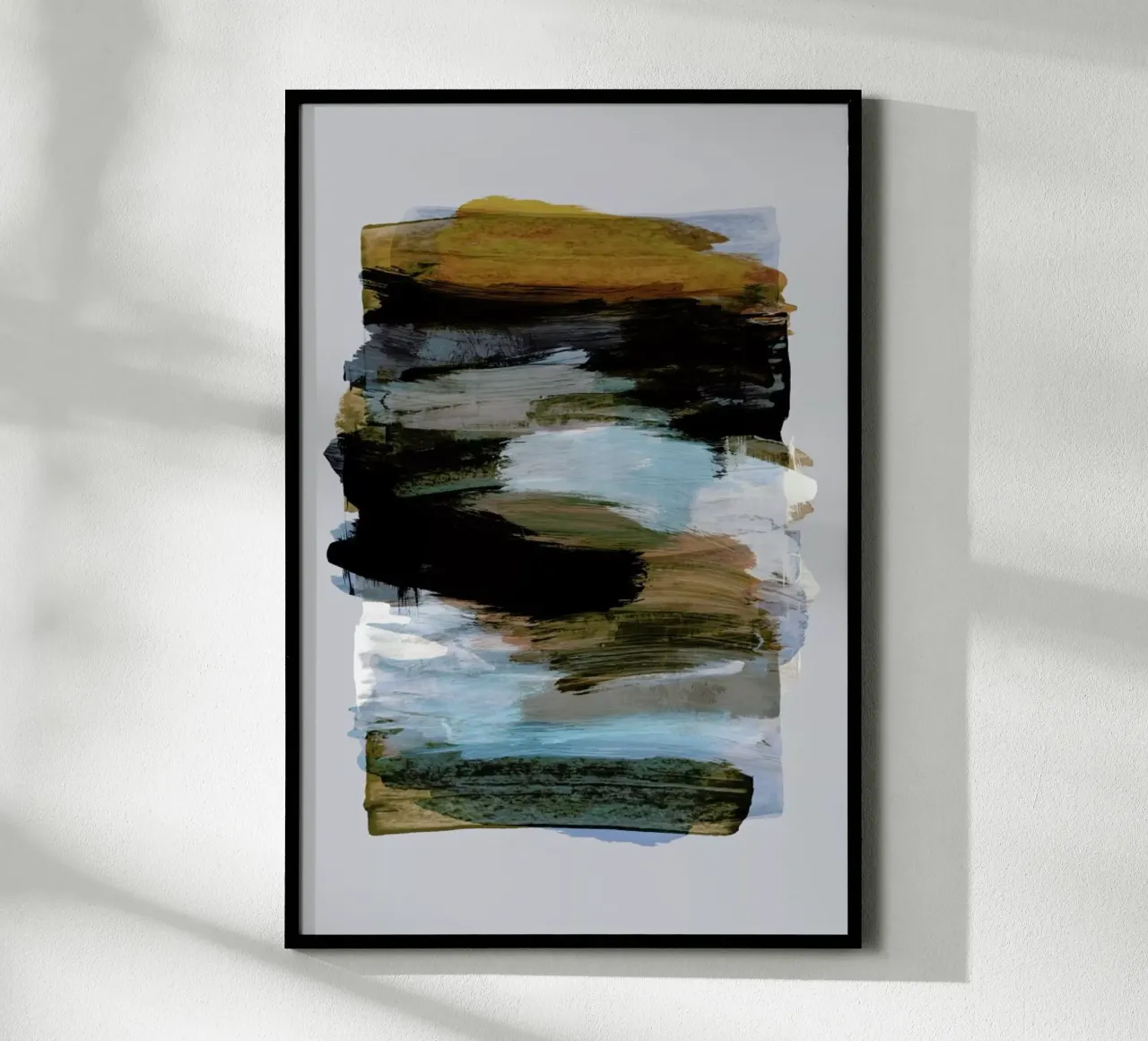 Abstract Brush Strokes 78 carta hahnemühle da Mareike Böhmer