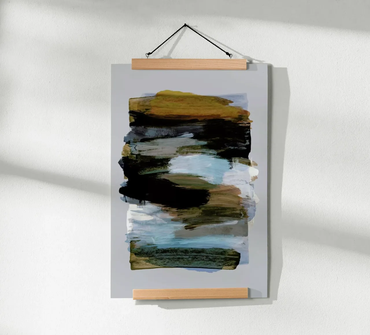 Abstract Brush Strokes 78 carta hahnemühle da Mareike Böhmer