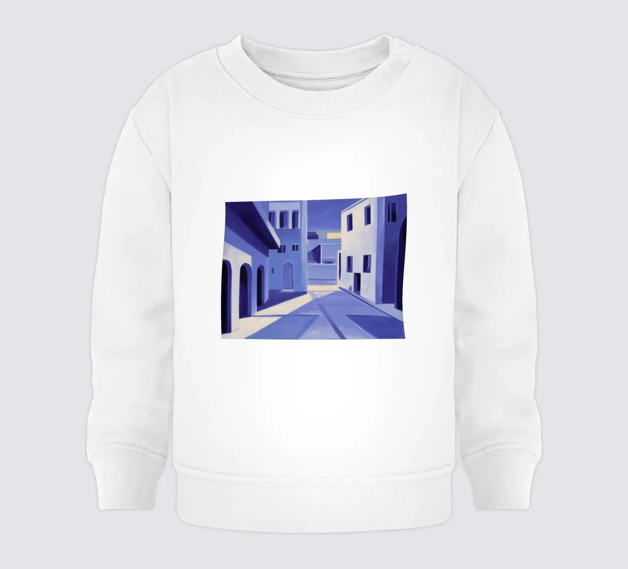 Sogno architettonico viola felpa neonato da Opal Strokes