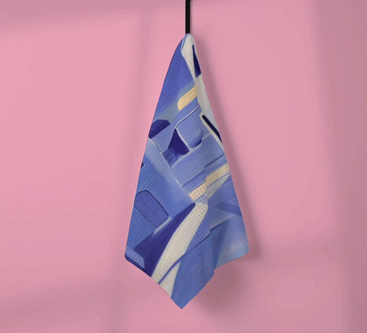 Sogno architettonico viola canovaccio da cucina da Opal Strokes