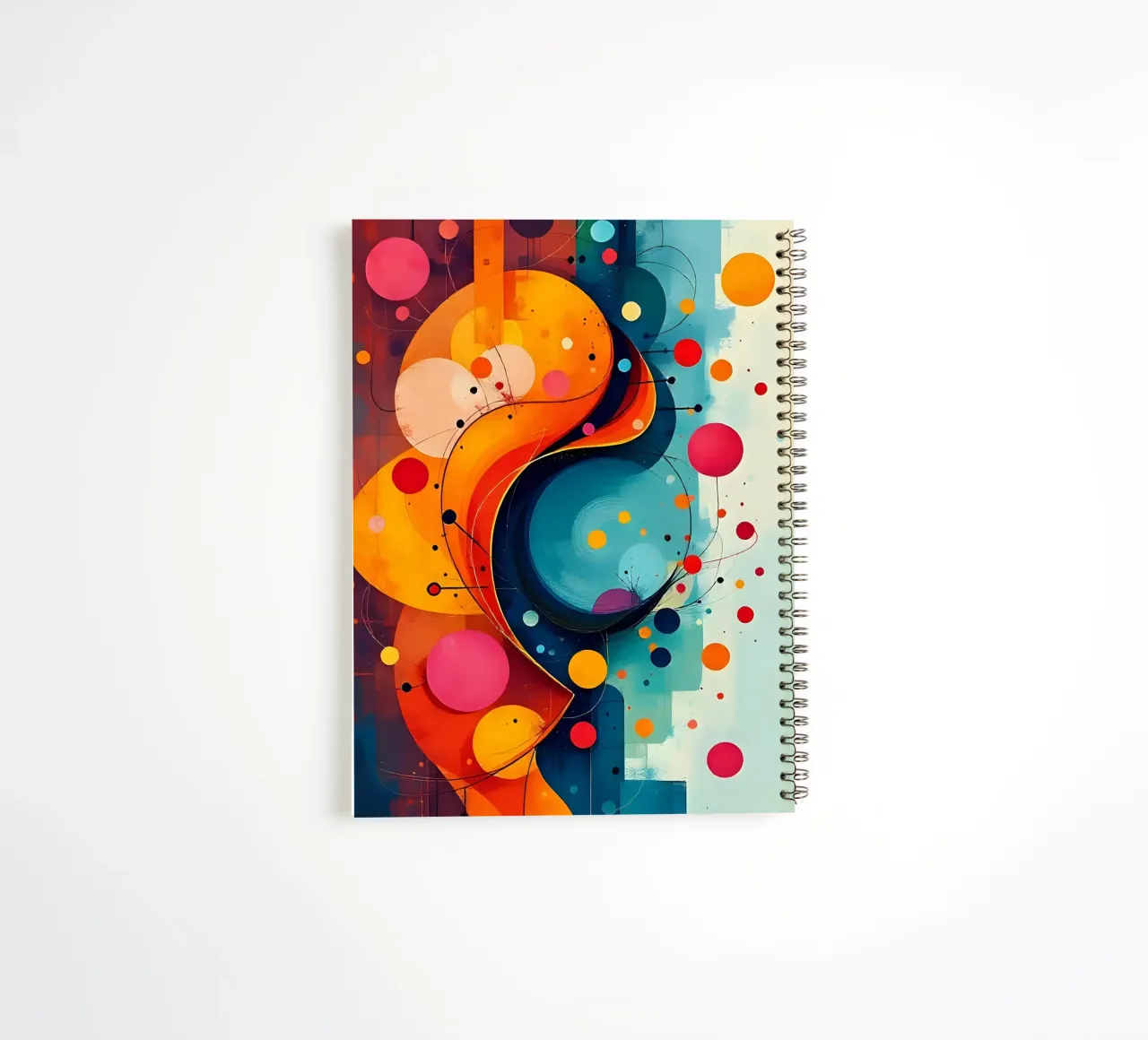 Painting_F_6 spiral notebook by Farb- und Blütenzauber by LK