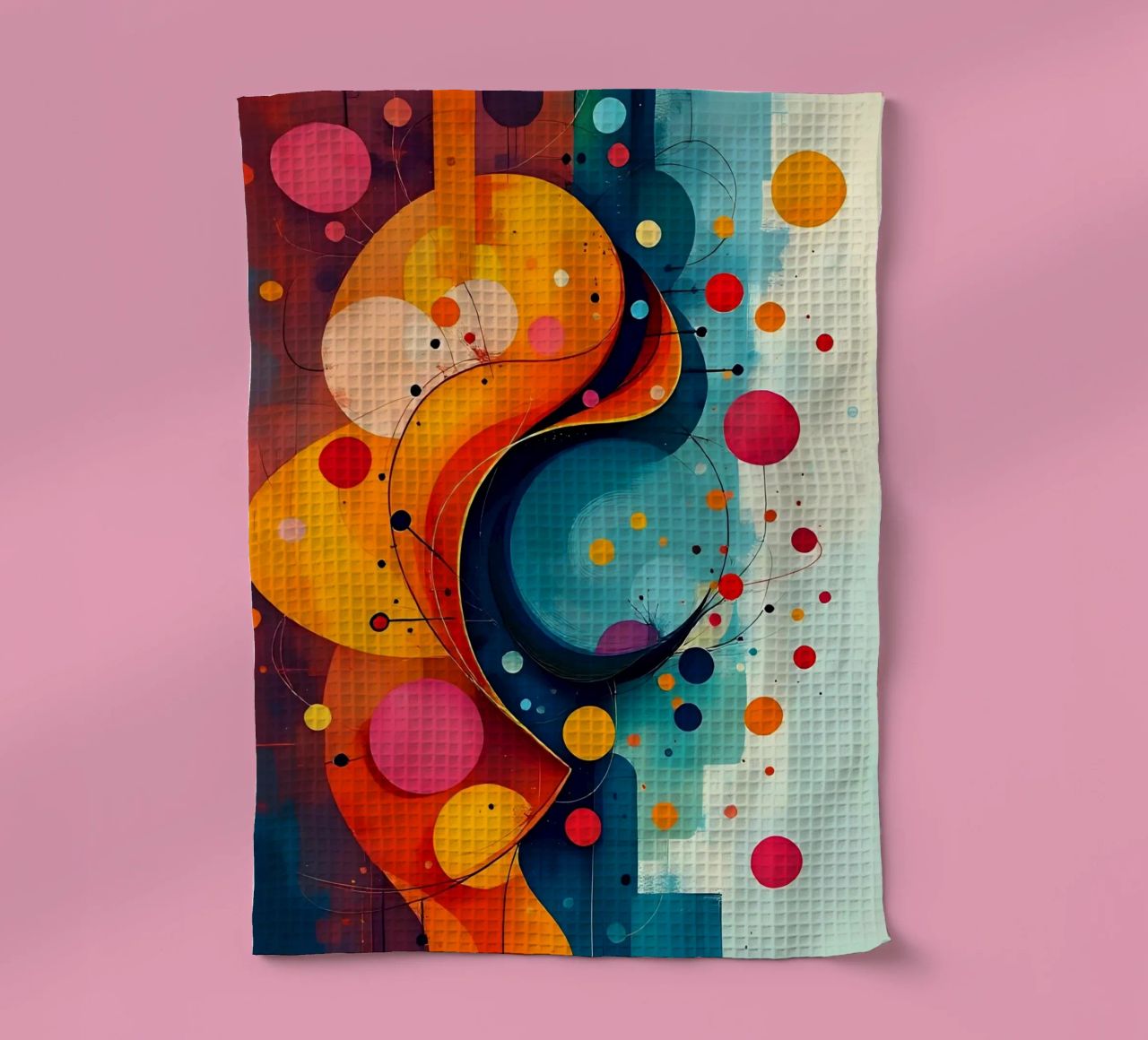 Peinture_F_6 torchon de Farb- und Blütenzauber by LK